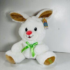 White Easter Bunny Plush stuffes Animal Rabbit -2020 American Greetings